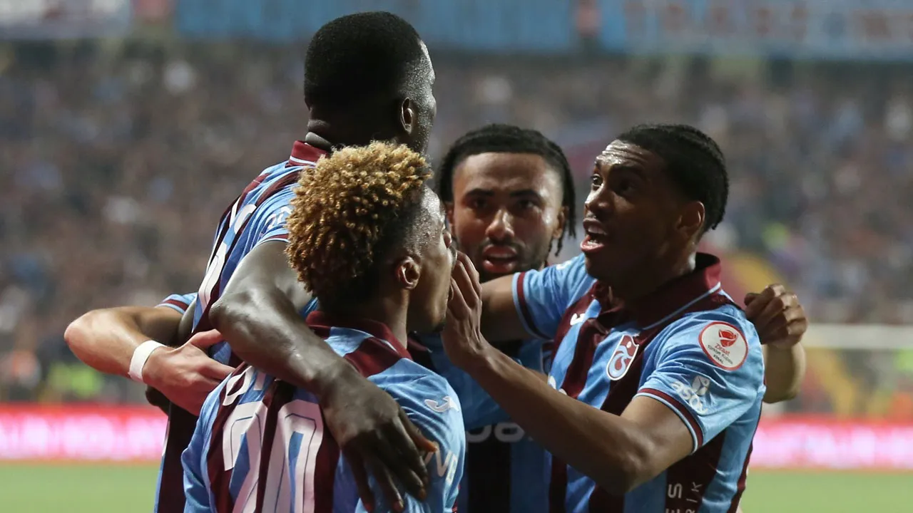 Onuachu duble yaptı, Trabzonspor şampiyonluğa ulaştı: Antalya