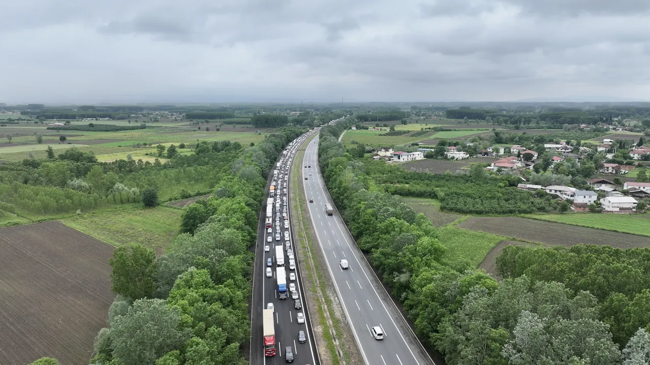 Bayram trafiği başladı