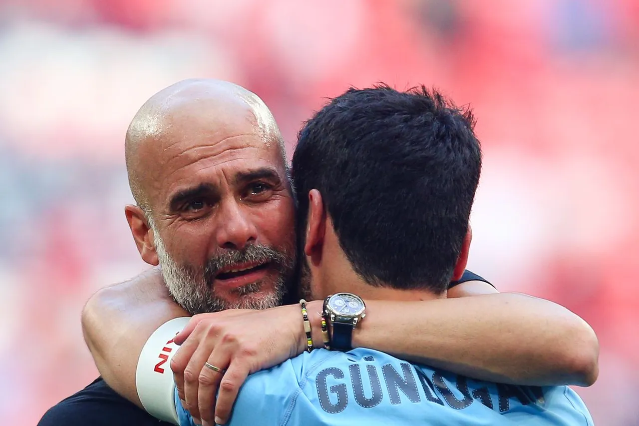 İlkay Gündoğan ve Pep Guardiola