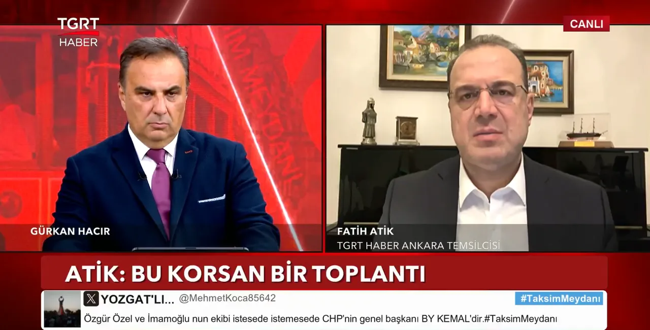 "Kılıçdaroğlu Özel'e ironi yaptı" Fatih Atik: Bu korsan bir toplantı