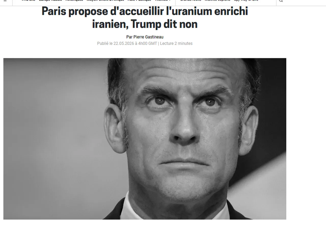 Macron ve  Netanyahu kapalı kapılar ardında anlaşmıştı! Trumptan uranyum planına veto geldi