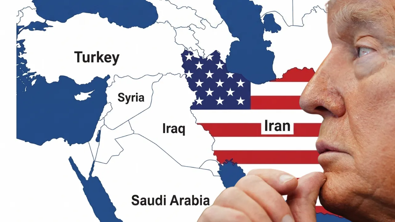 Trump'tan korkutan harita görseli geldi! 