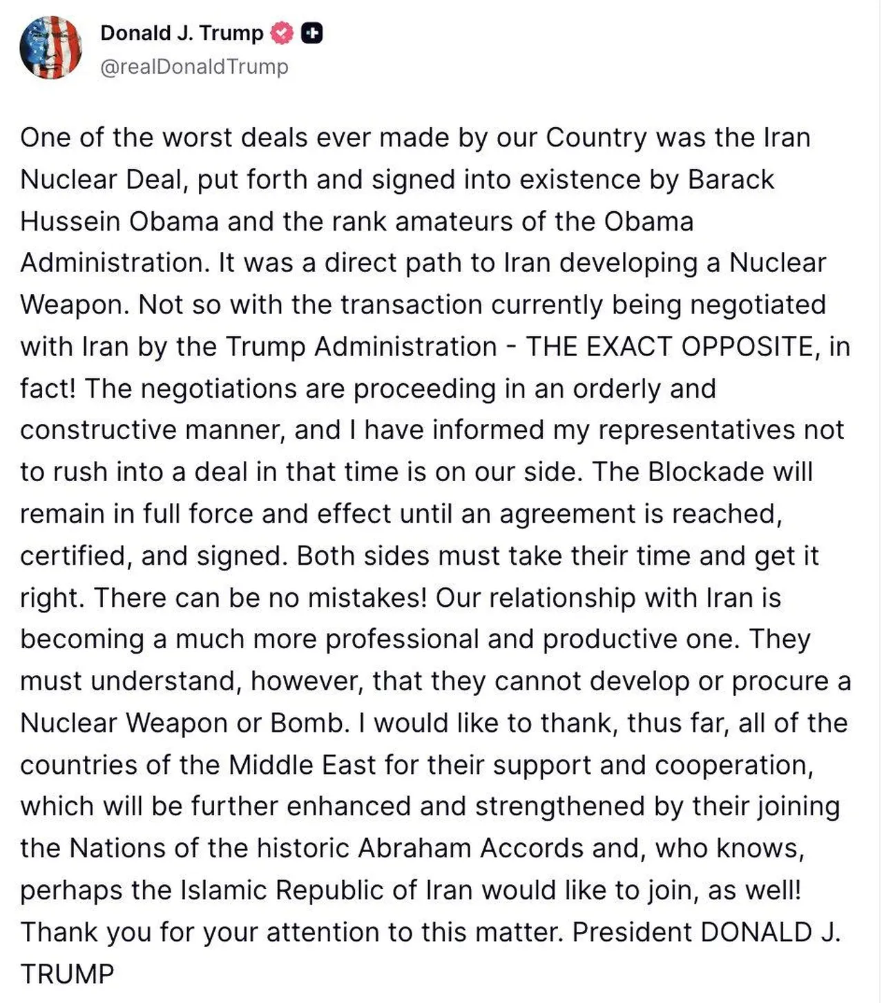 ABD ve İran arasındaki anlaşmanın adı belli oldu! Trump "sadece iyi bir haber" duyacaksınız dedi