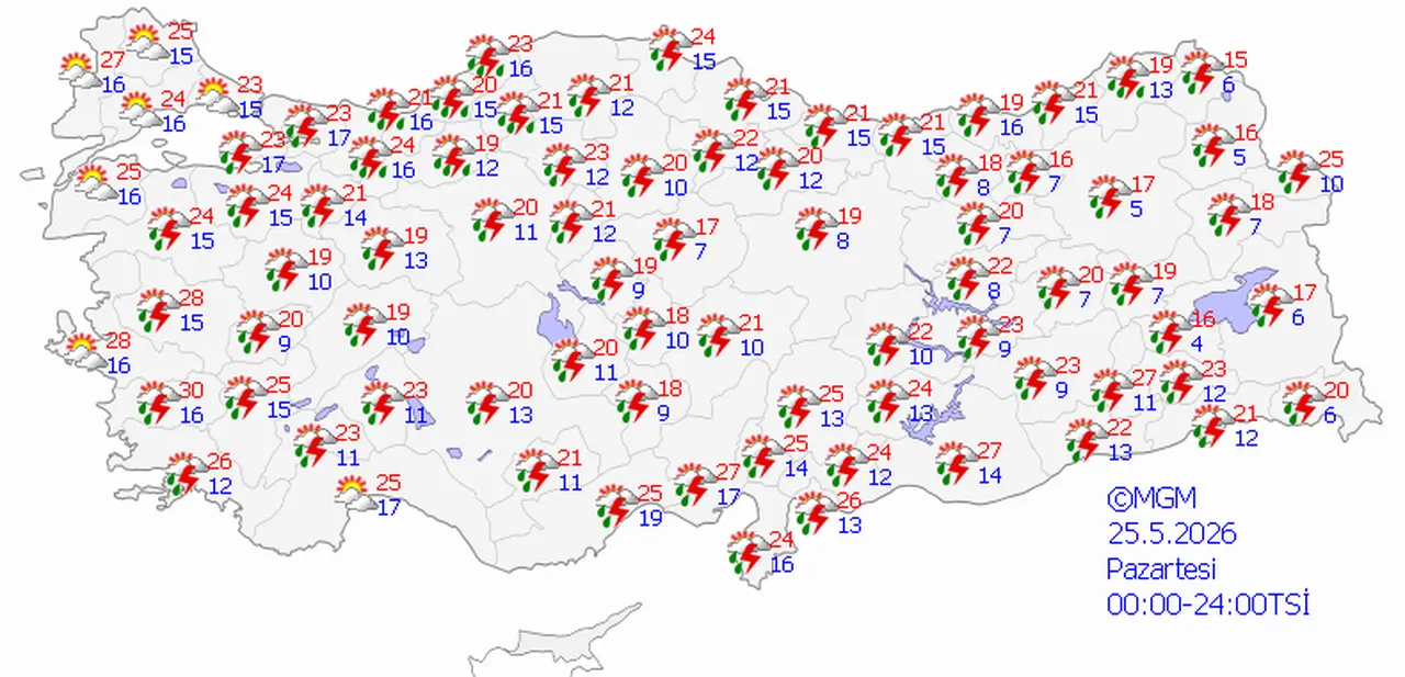 AKOM’dan bayram uyarısı! İstanbul’da gün gün hava durumu belli oldu