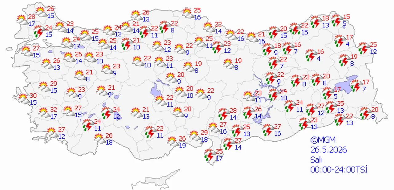AKOM’dan bayram uyarısı! İstanbul’da gün gün hava durumu belli oldu