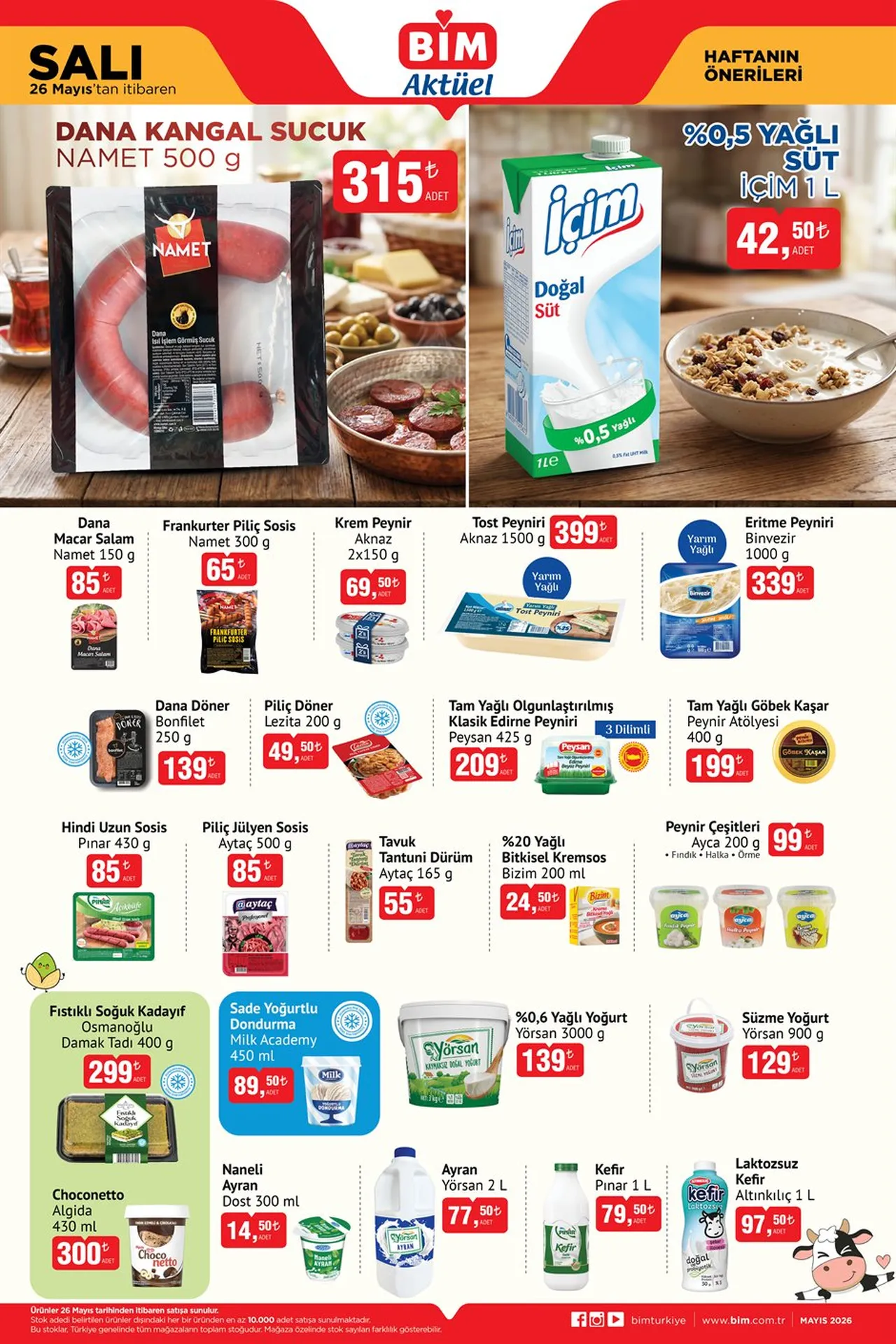 BİM aktüel ürünler yeni kataloğu paylaşıldı! 25-26 Mayıs BİM'e bu hafta hangi ürünler geliyor?