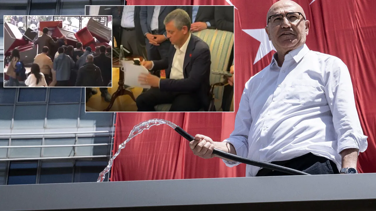 ÖZGÜR ÖZEL TEBLİGATI YIRTTI!