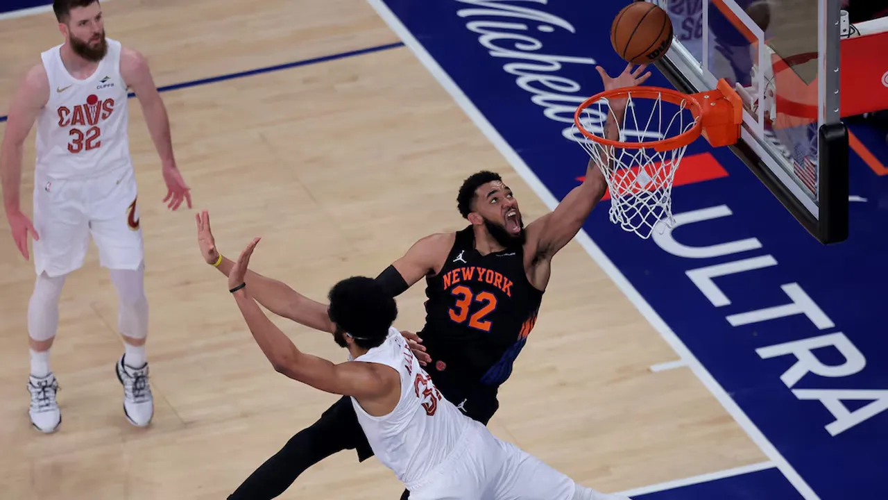 Cleveland Cavaliers evinde yıkıldı: Knicks seride hata yapmadı