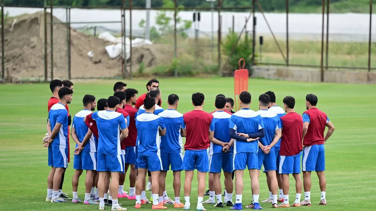 Antalya'da kampa giren İran Milli Futbol Takımı