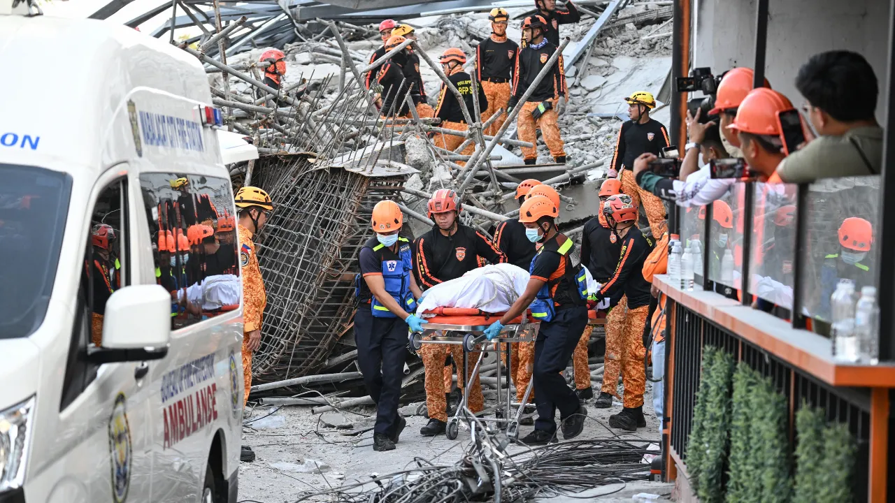 Filipinler'de feci olay! İnşaat halindeki bina çöktü: Ölü ve çok sayıda kayıp var