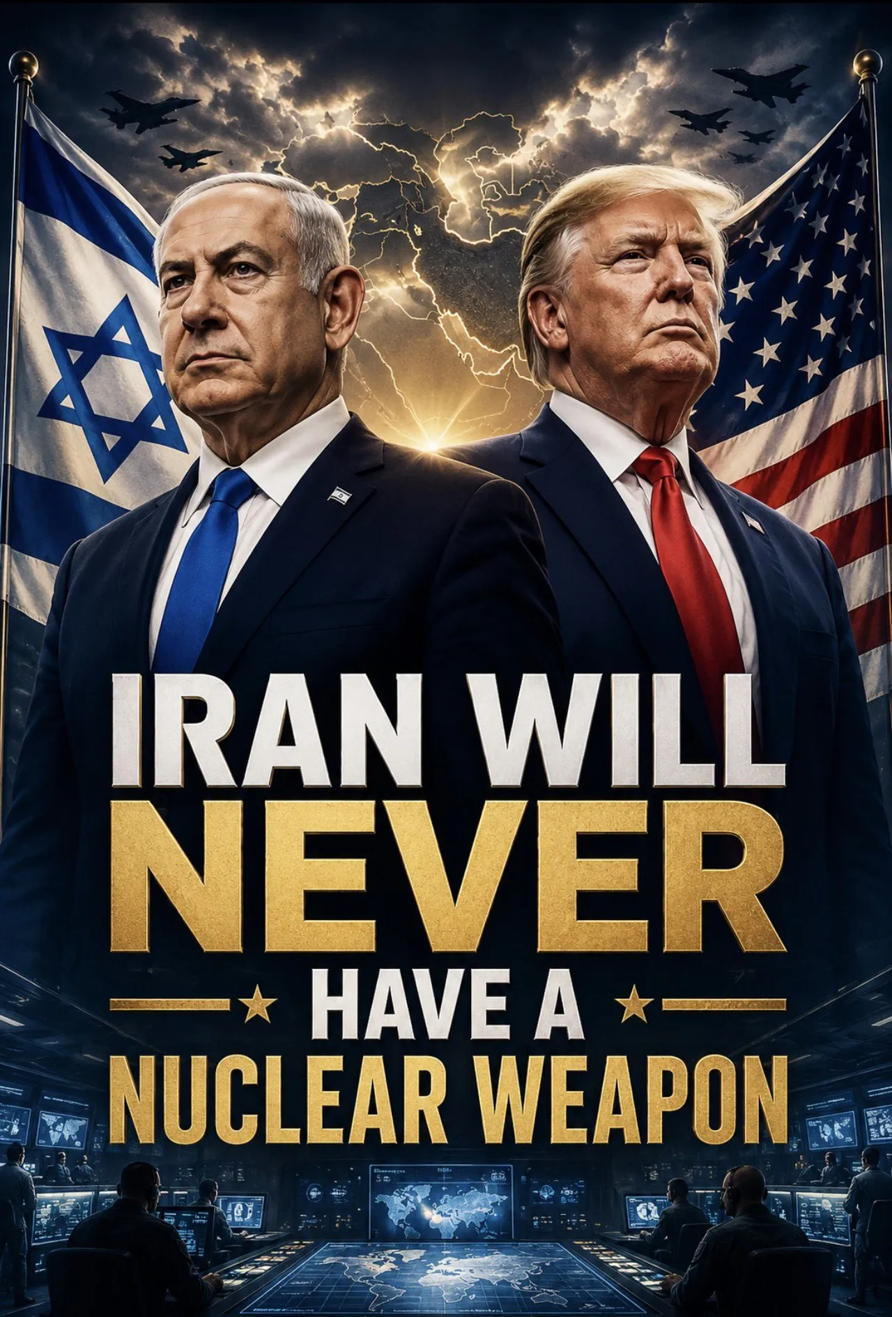 Netanyahu'nun paylaştığı görsel