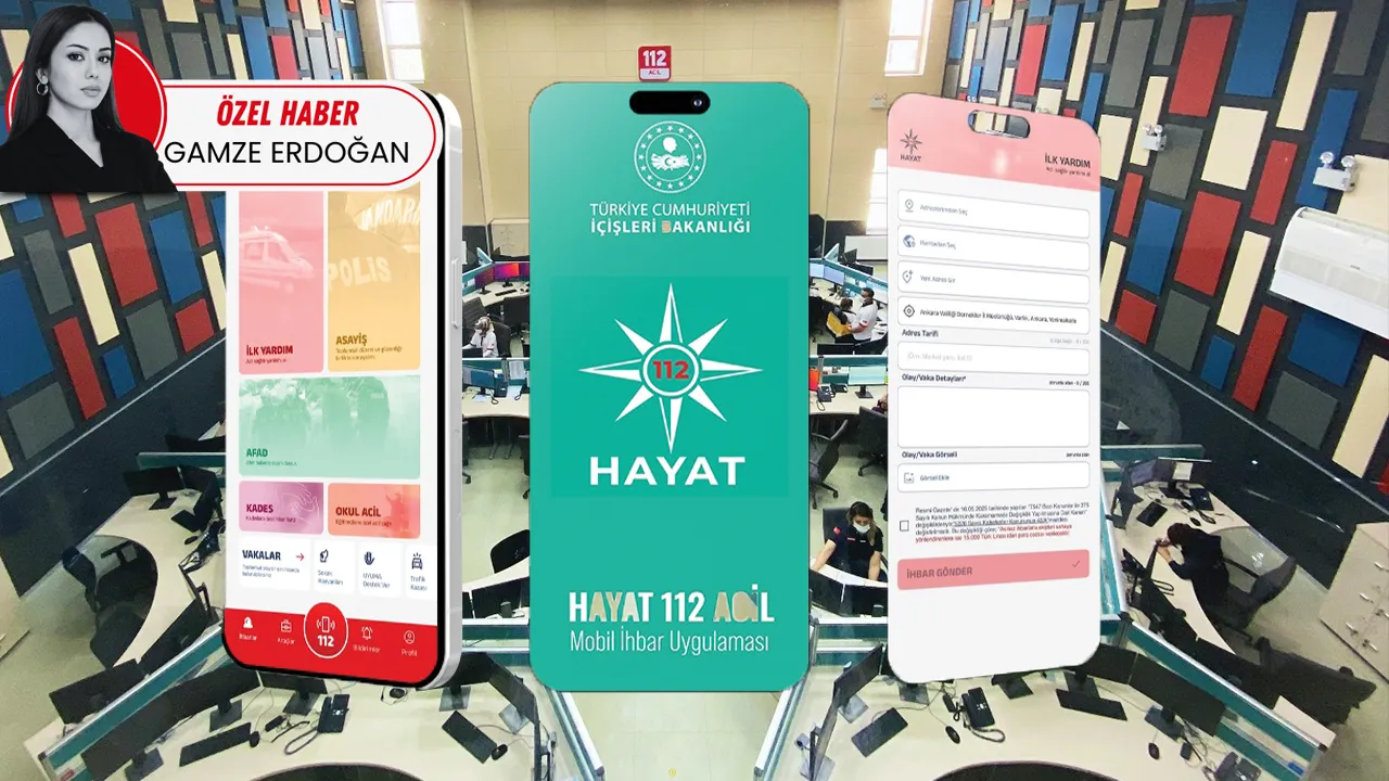  “HAYAT 112 Acil” ihbar hattı: Tüm acil numaralar tek uygulamayla artık el altında