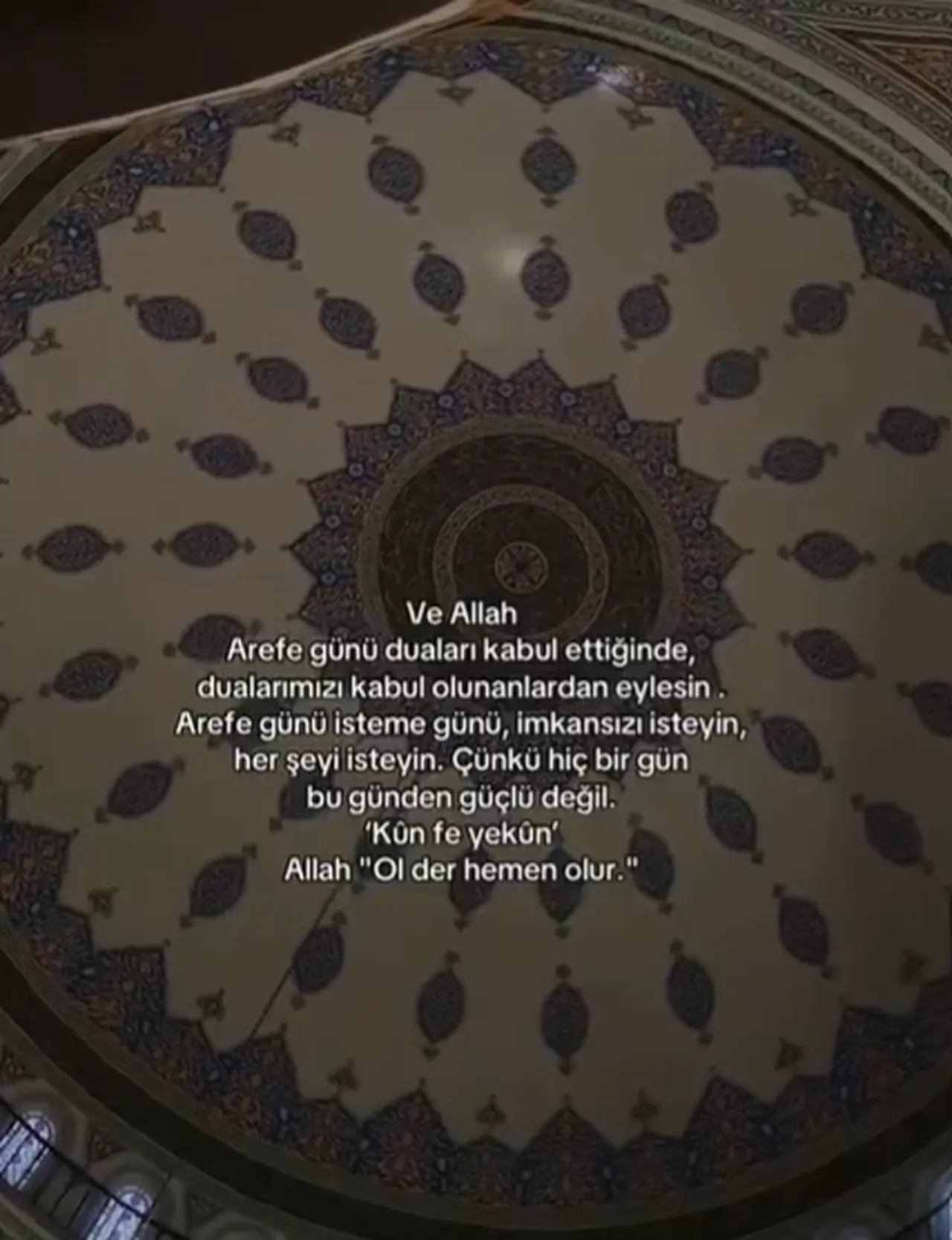 Arefe günü mesajları ve sözleri! Sosyal medyada çok paylaşılan, beğenilen Arefe günü kutlama mesajları