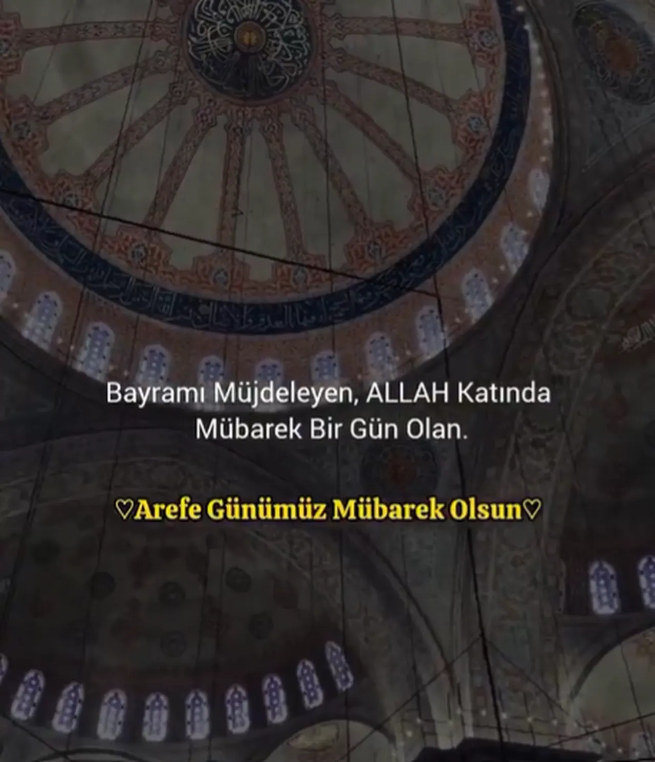 Arefe günü mesajları ve sözleri! Sosyal medyada çok paylaşılan, beğenilen Arefe günü kutlama mesajları