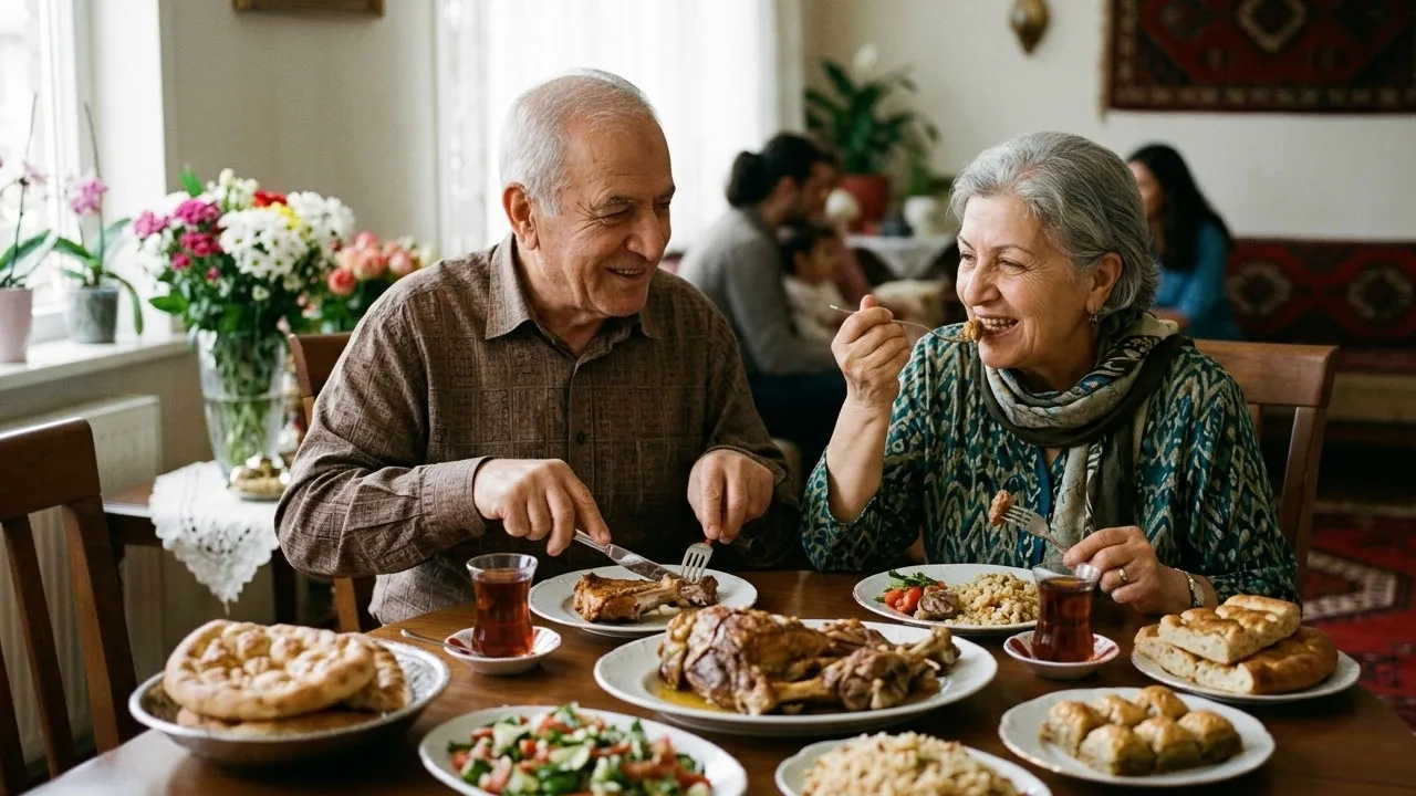 Bayram beslenmesi... Kurban etinin yanında bol bol salata tüketin 