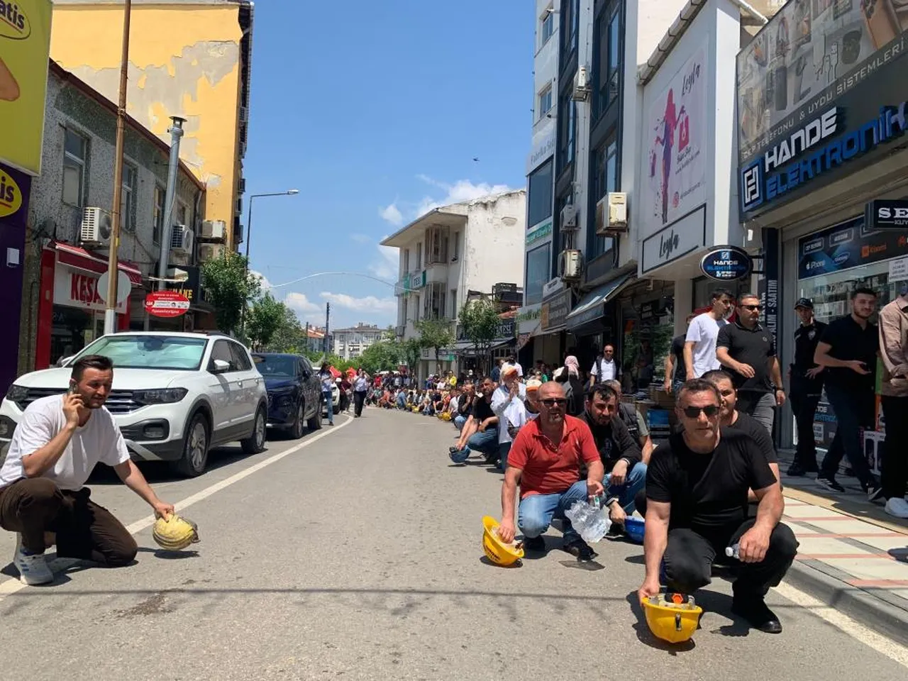 Edirne’deki eylemlere işçilerin aileleri de katıldı! Hak arayışı sürüyor