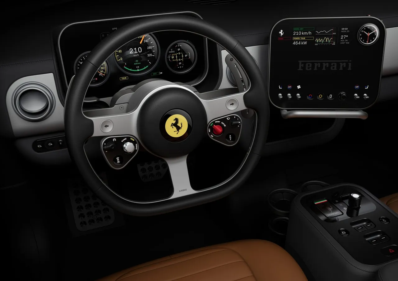 Ferrari ilk elektrikli modelini görücüye çıkardı: Özellikleri ve tasarımıyla olay oldu