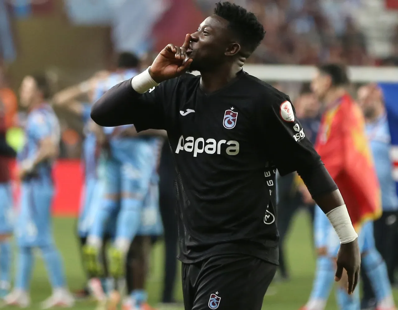 Trabzonspor, Türkiye Kupası finalinde Konyaspor'u 2-1 yendi. Onana, şampiyonluk sevinci yaşadı.