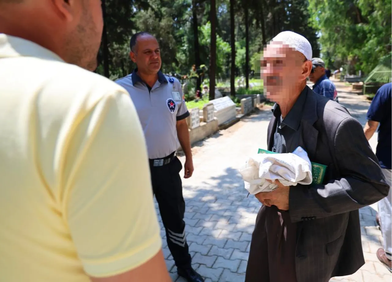 Mezarlıklarda 
