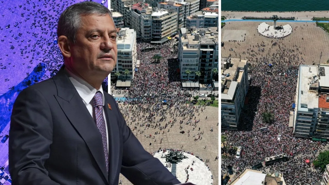 'Özel' hüsran! Boş meydanlara konuştu... Özgür Özel'in İzmir mitingine kaç kişi katıldı?