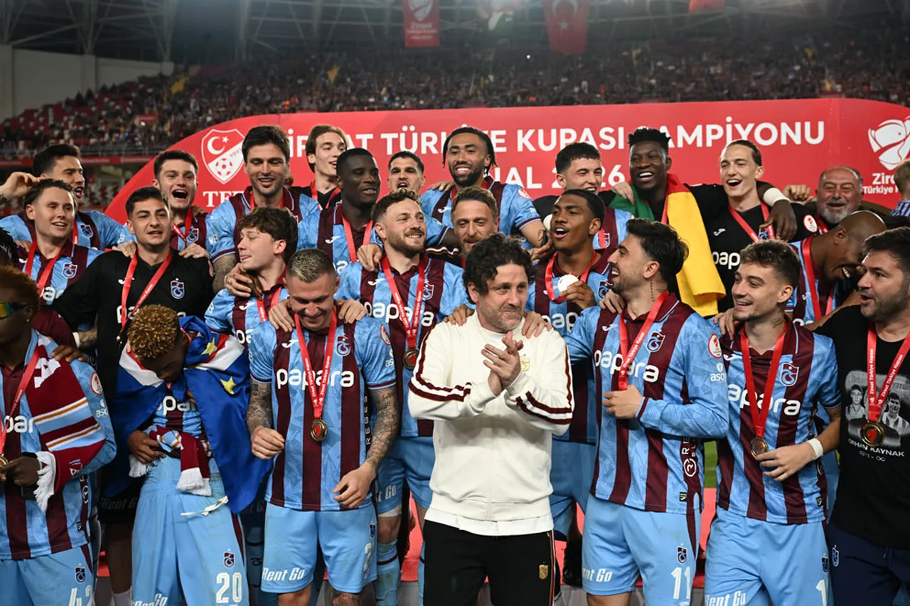 Trabzonspor'un kupa töreninden