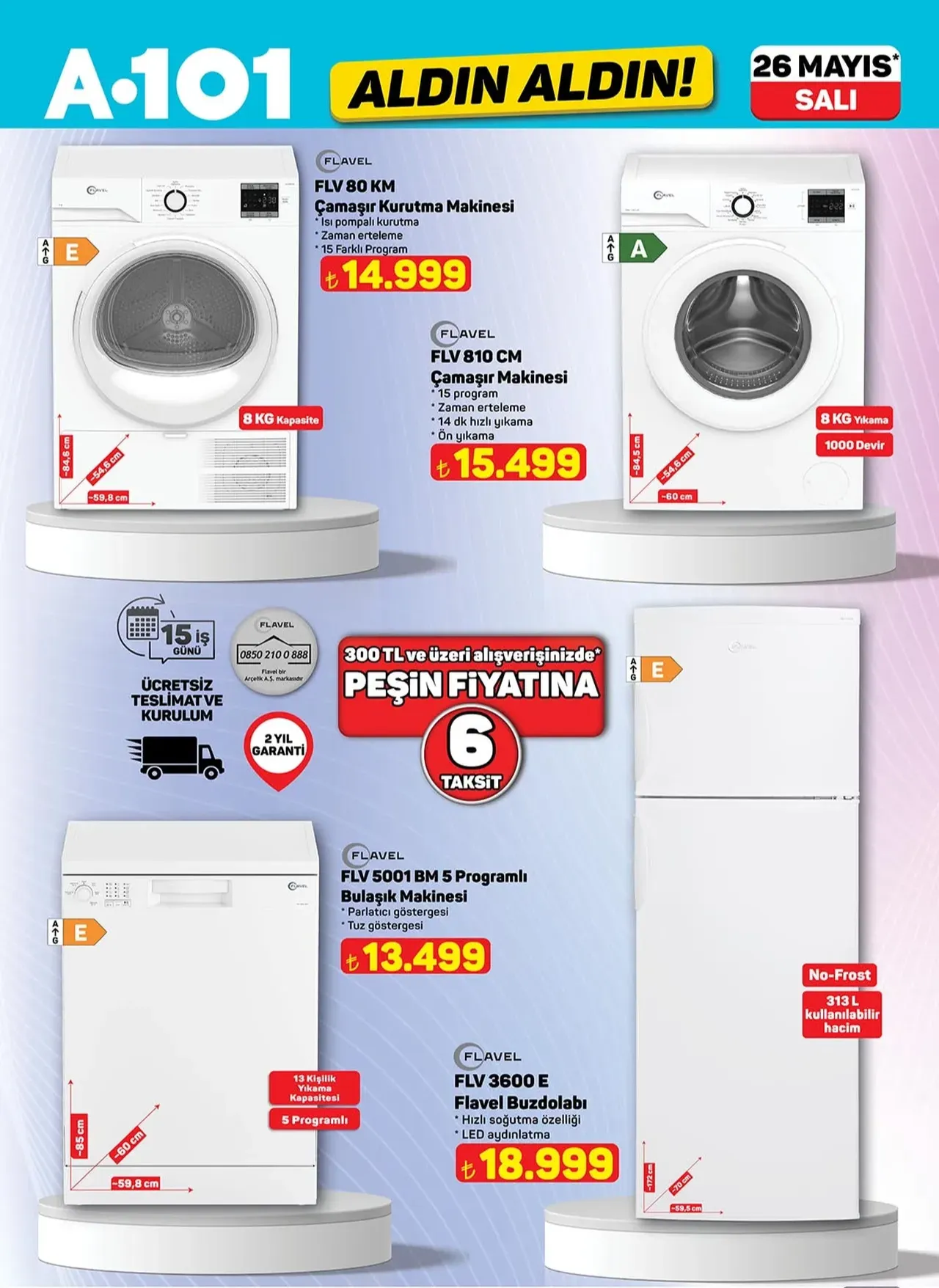 A101 aktüel ürünler tam liste güncellendi! Bu hafta A101 Aldın Aldın kataloğunda neler var?