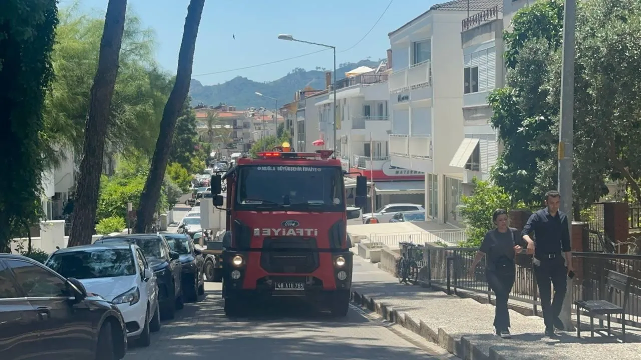 Balkonda mangal yapan adam evi yaktı!