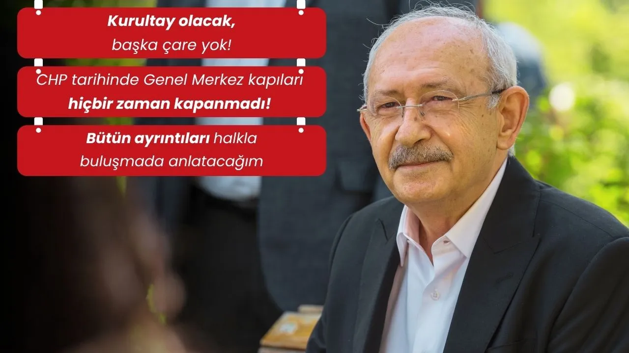 GENEL BAŞKANLIK DERSİ VERDİ