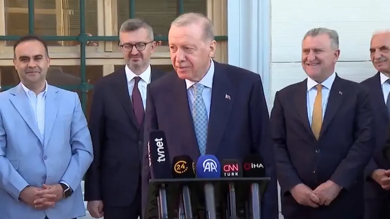 Erdoğan'dan Bayram namazı sonrası açıklamalar