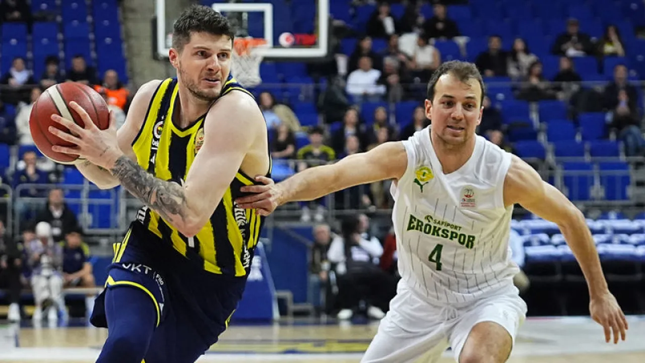 Fenerbahçe Beko - Erokspor basketbol maçı hangi kanalda, canlı yayın nerede izlenir, ne zaman? Çeyrek final maçı bu akşam!