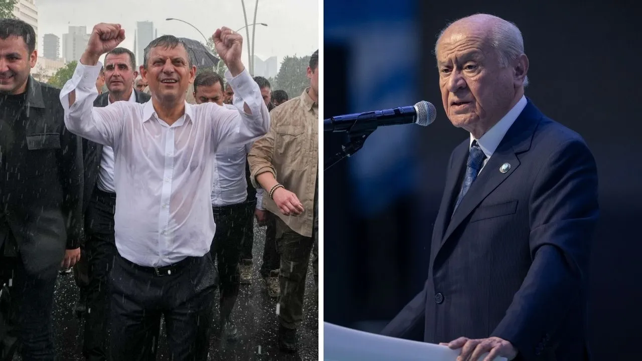 Bahçeli'den Özgür Özel'e telefon: Çok ıslandın, sağlığına dikkat et