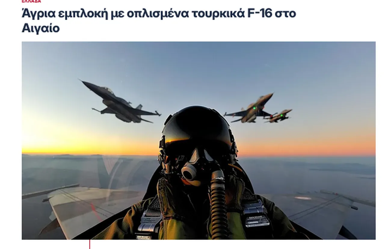 Ege'de aylar sonra bir ilk! Yunan basını itiraf etti: Türk F-16'ları Yunan jetlerini önledi