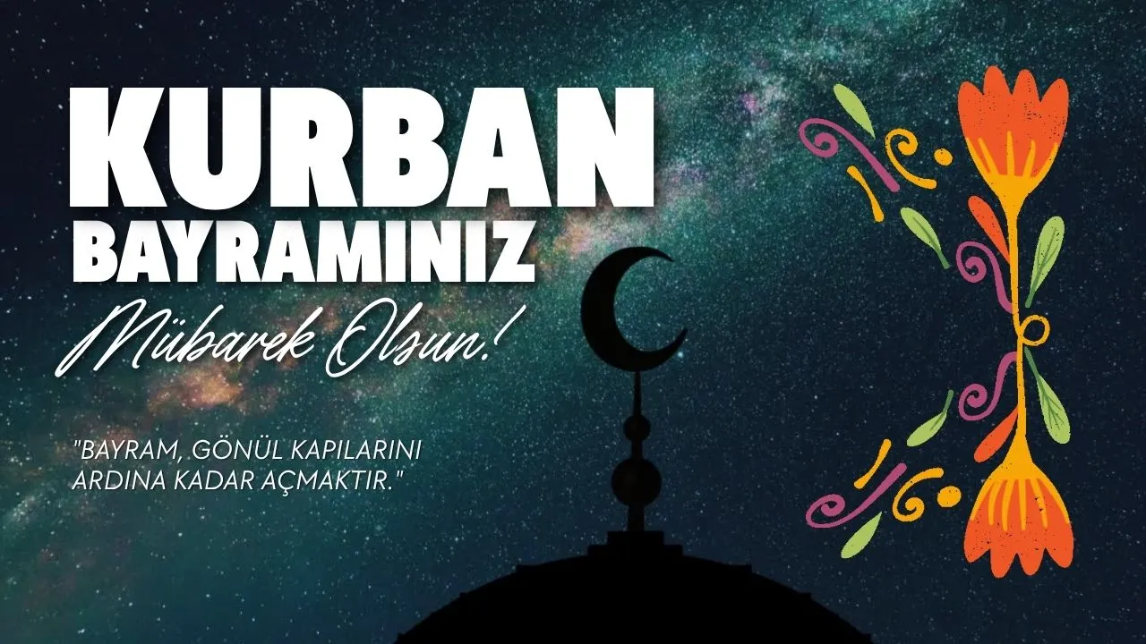 En güzel Kurban Bayramı mesajları resimli! Facebook, Instagram, WhatsApp kısa bayram mesajları