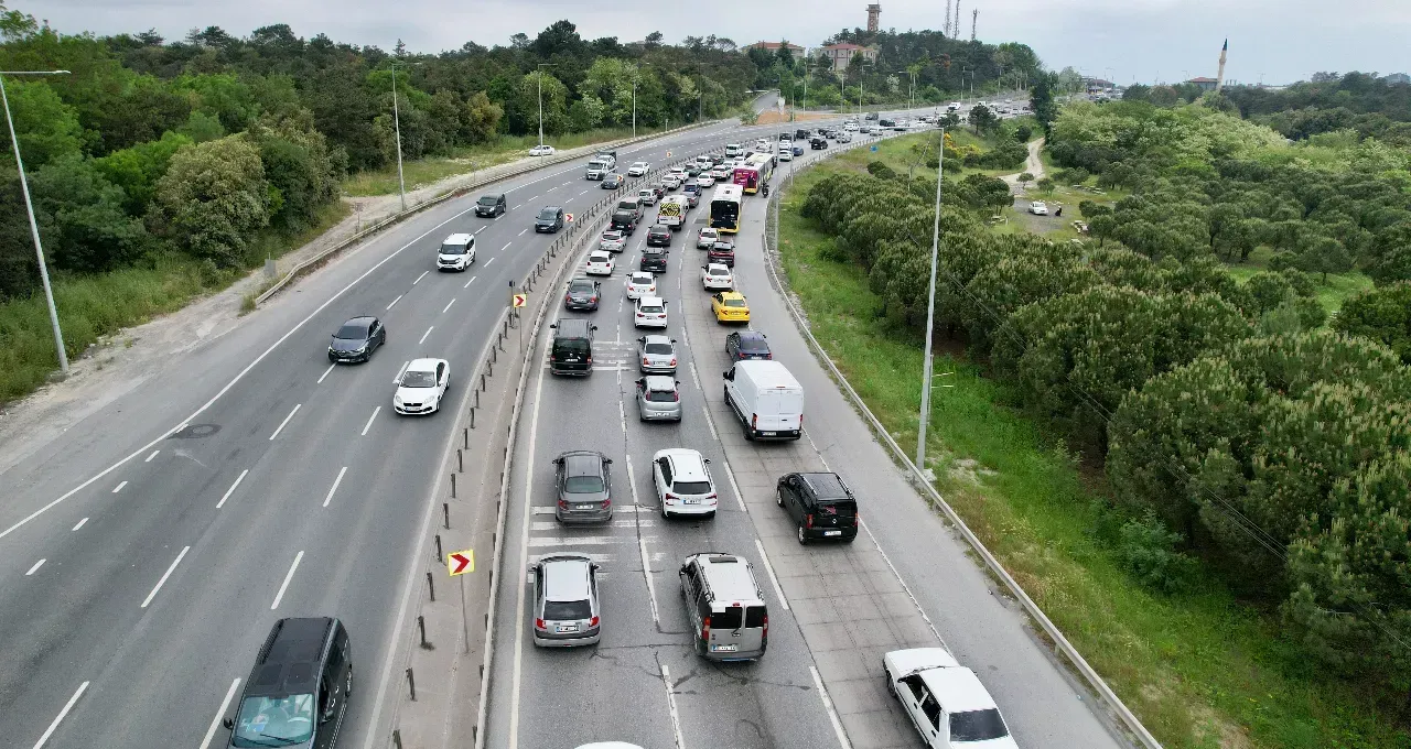 TRAFİK OLAN TEK İLÇE!
