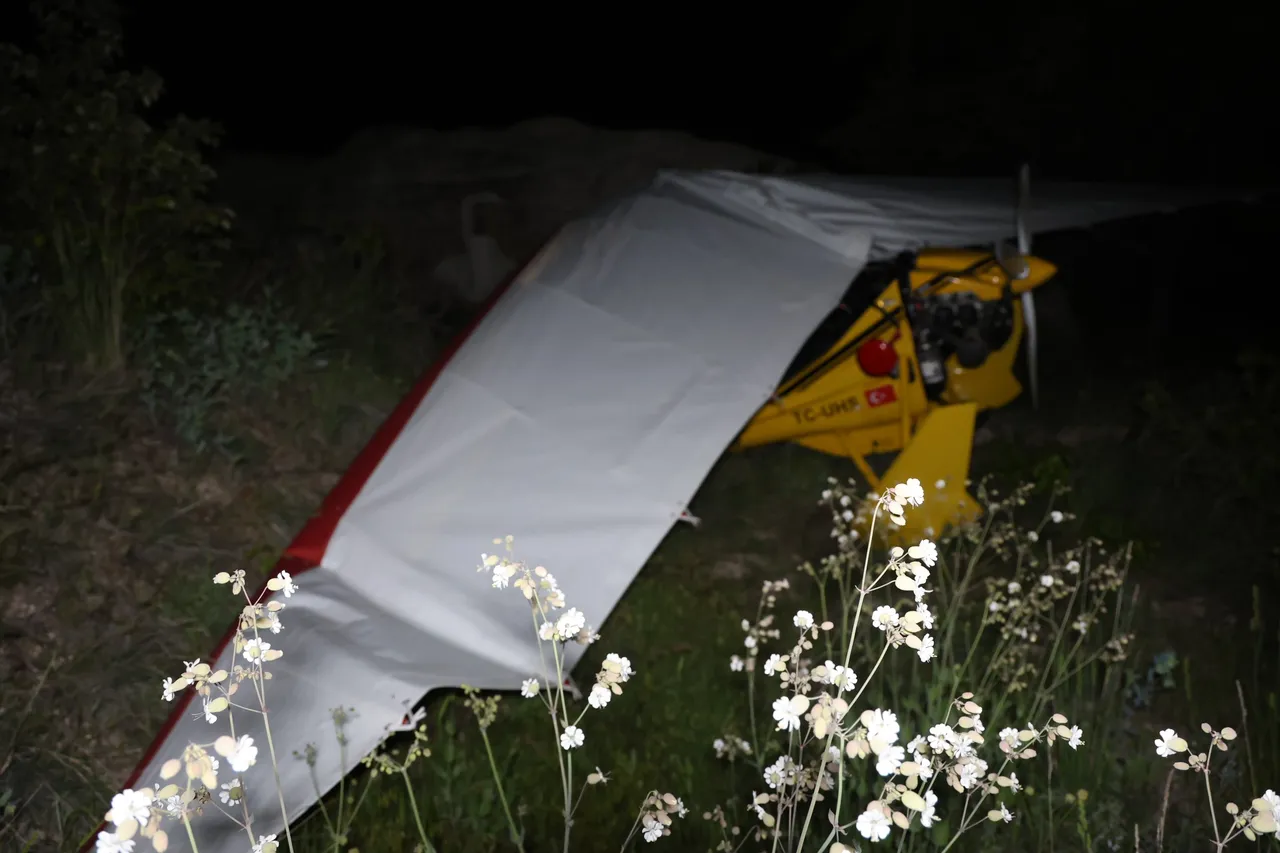 Kapadokyada microlight paniği! Pilotun refleksi faciayı önledi