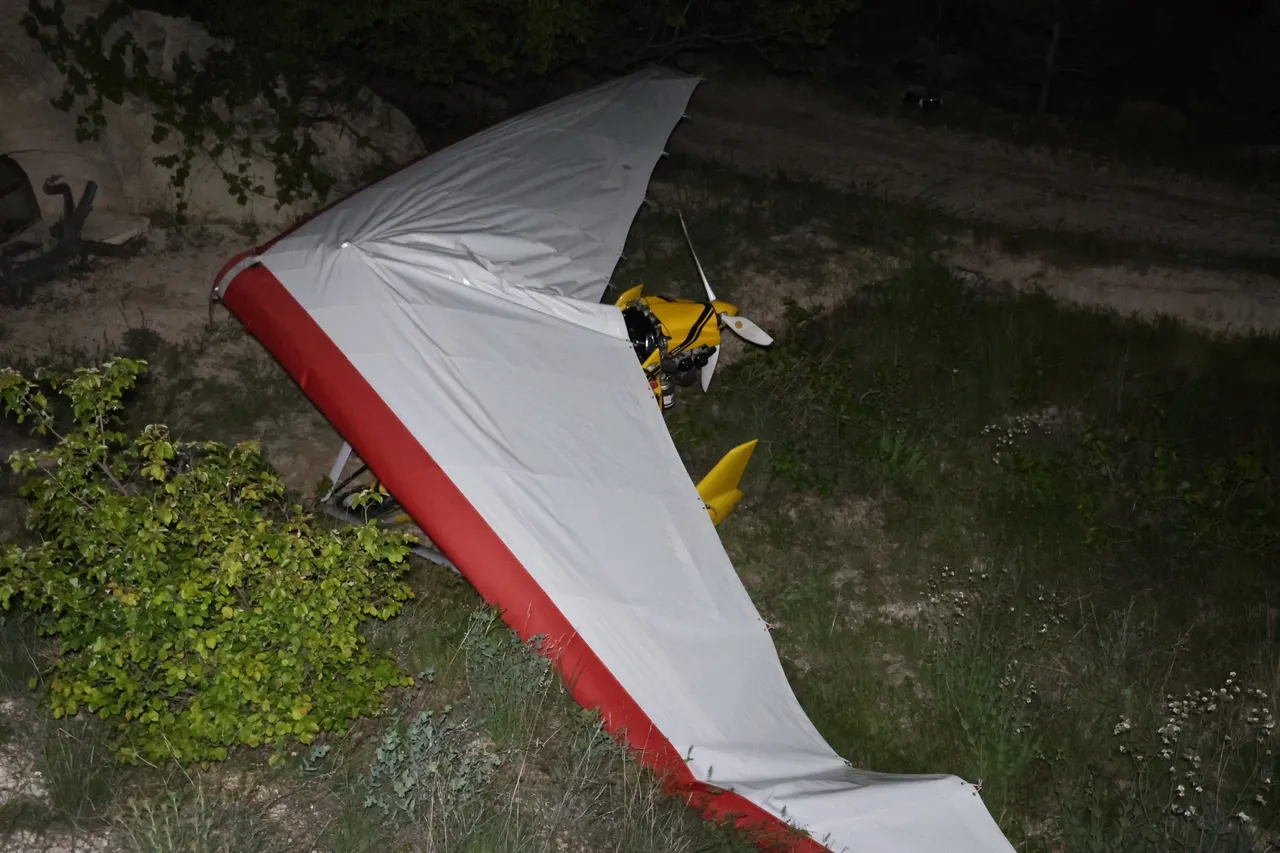 Kapadokyada microlight paniği! Pilotun refleksi faciayı önledi