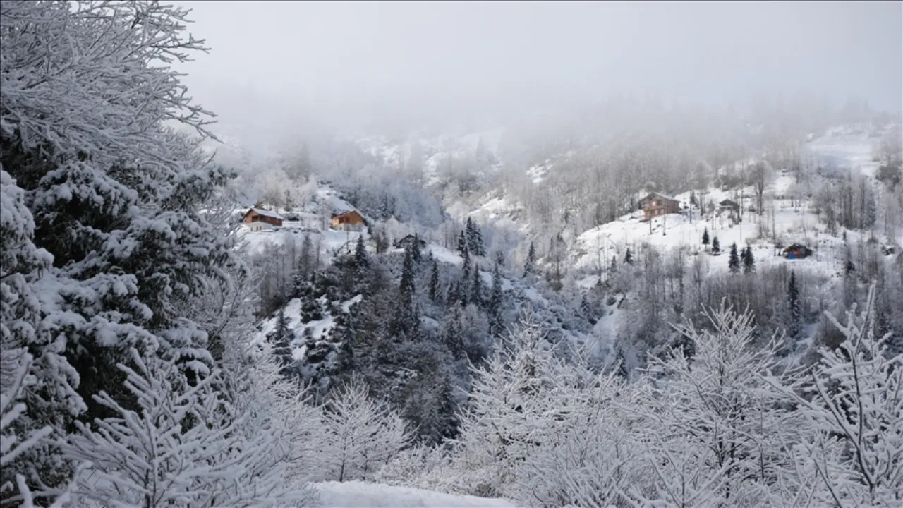 8 ilde sarı kodlu uyarı! Giresun, Artvin, Rize ve Trabzon'da kar yağışı bekleniyor!