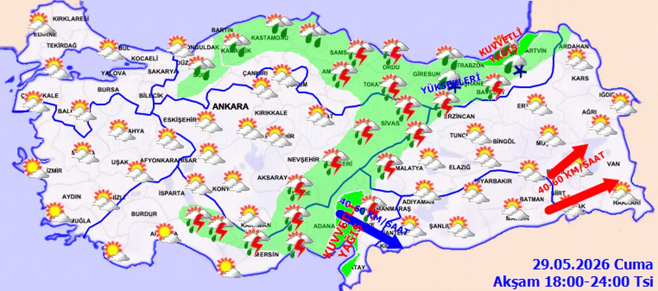 8 ilde sarı kodlu uyarı! Giresun, Artvin, Rize ve Trabzonda kar yağışı bekleniyor!