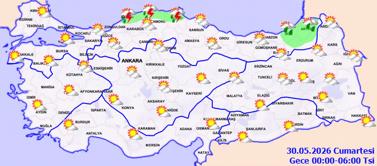 8 ilde sarı kodlu uyarı! Giresun, Artvin, Rize ve Trabzonda kar yağışı bekleniyor!