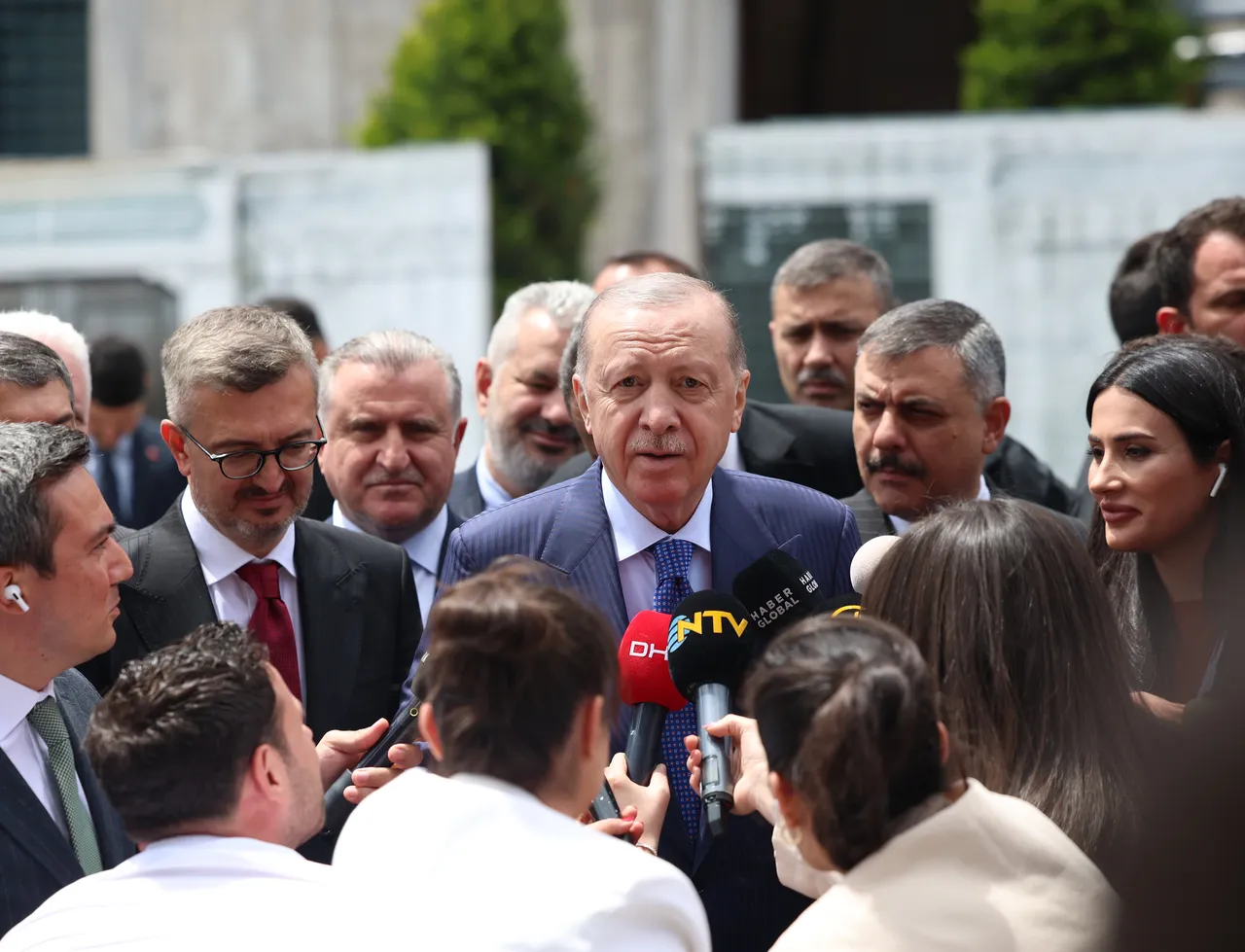 Cumhurbaşkanı Erdoğan cuma namazını Ayasofya Camii'nde kıldı