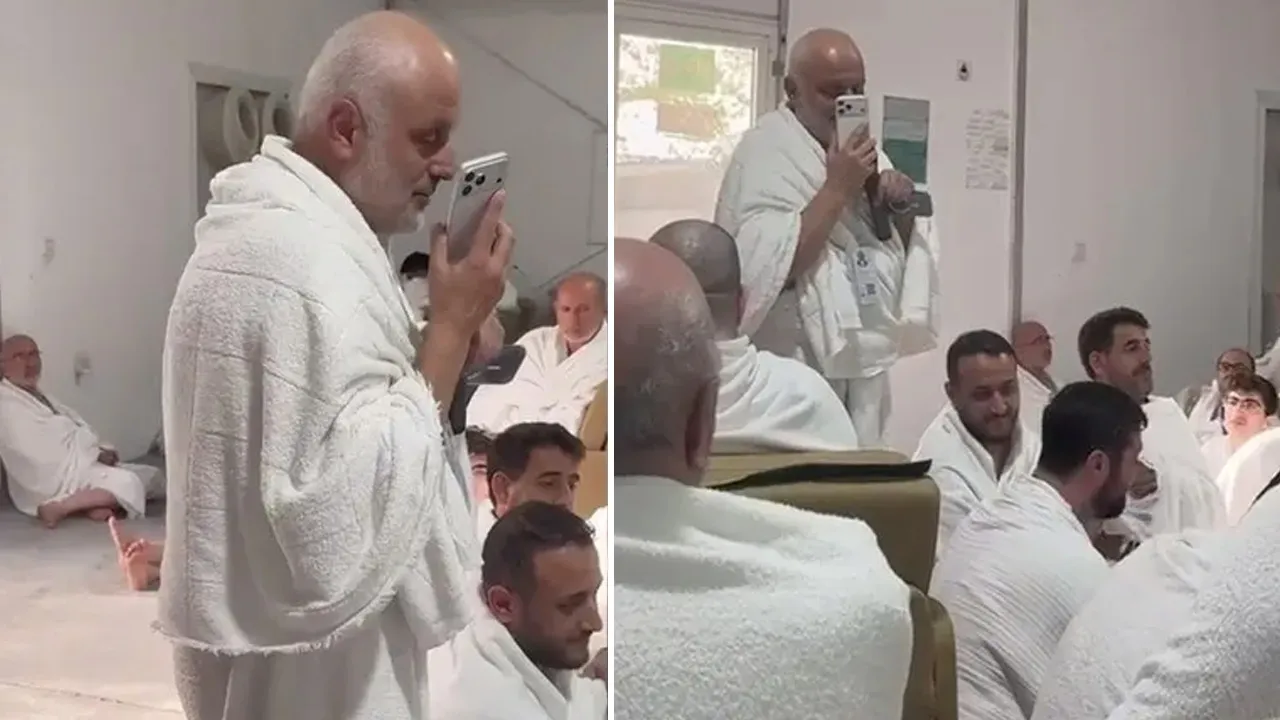 Cumhurbaşkanı Erdoğan, kutsal topraklardaki hacılarla görüştü