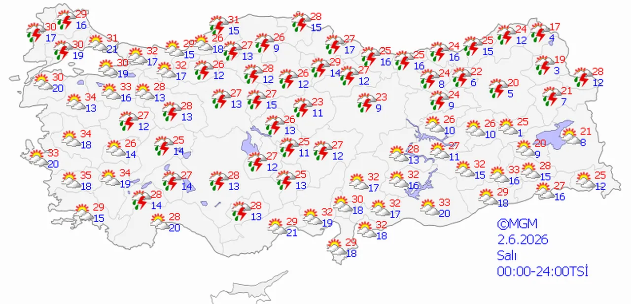 Hava bir günde değişecek! Meteoroloji tarih verdi: Sıcaklıklar 35 dereceye çıkıyor