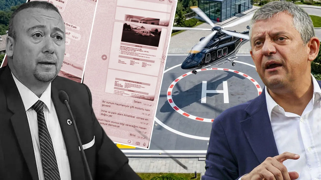 Özgür Özel ile Özkan Yalım arasında 'helikopter alımı' pazarlığı! Mesajlar ortaya çıktı 