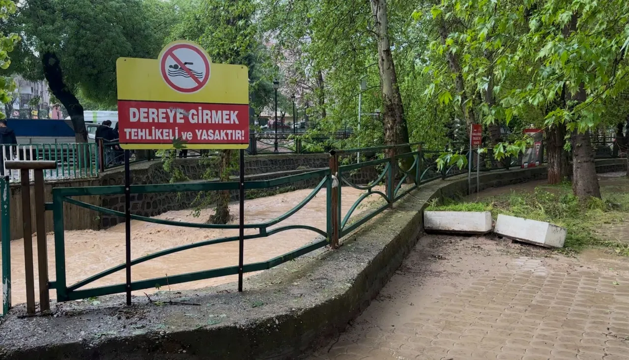 'Süper hücre' bir anda vurdu, şehri adeta talan etti! Yağmur, dolu, hortum bir arada