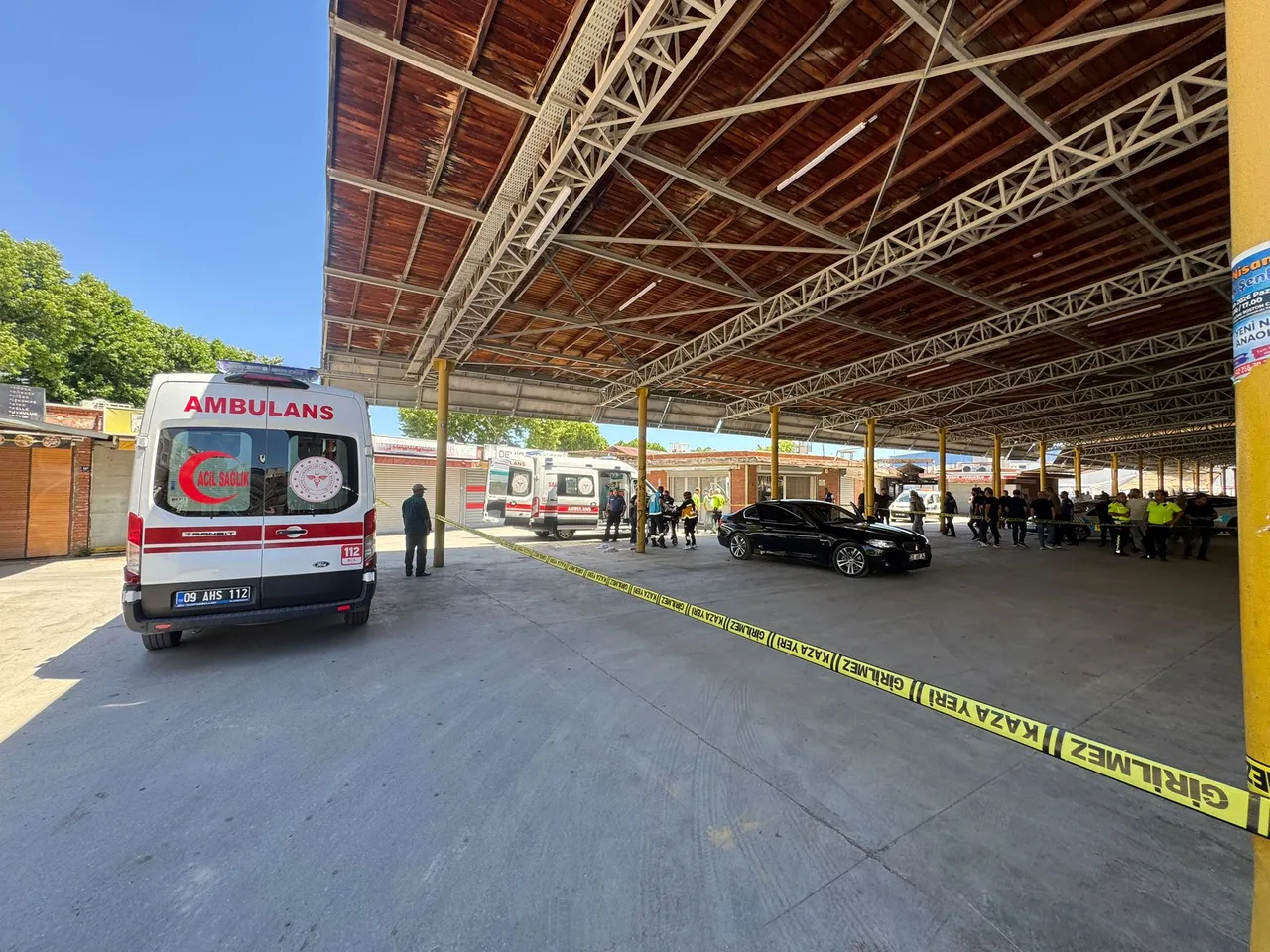 Aydın'da kanlı infaz: Otomobildeki 1 kişi öldü, 1 kişi yaralandı