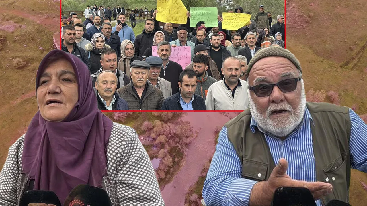 KÖYLÜLER ZEHİRLE YAŞIYOR