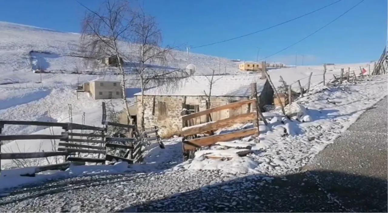 Mayıs sonunda kar sürprizi