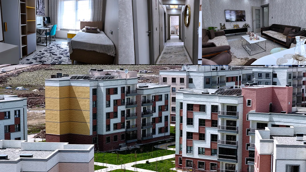 2 yıl ödemesiz, 18 yıl vadeyle evlerine yerleştiler!