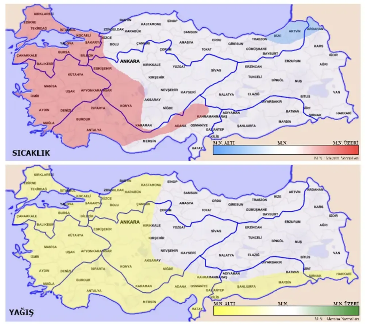 26 il için sarı kodlu uyarı! Yağışlar devam edecek mi, bu hafta hava nasıl olacak?