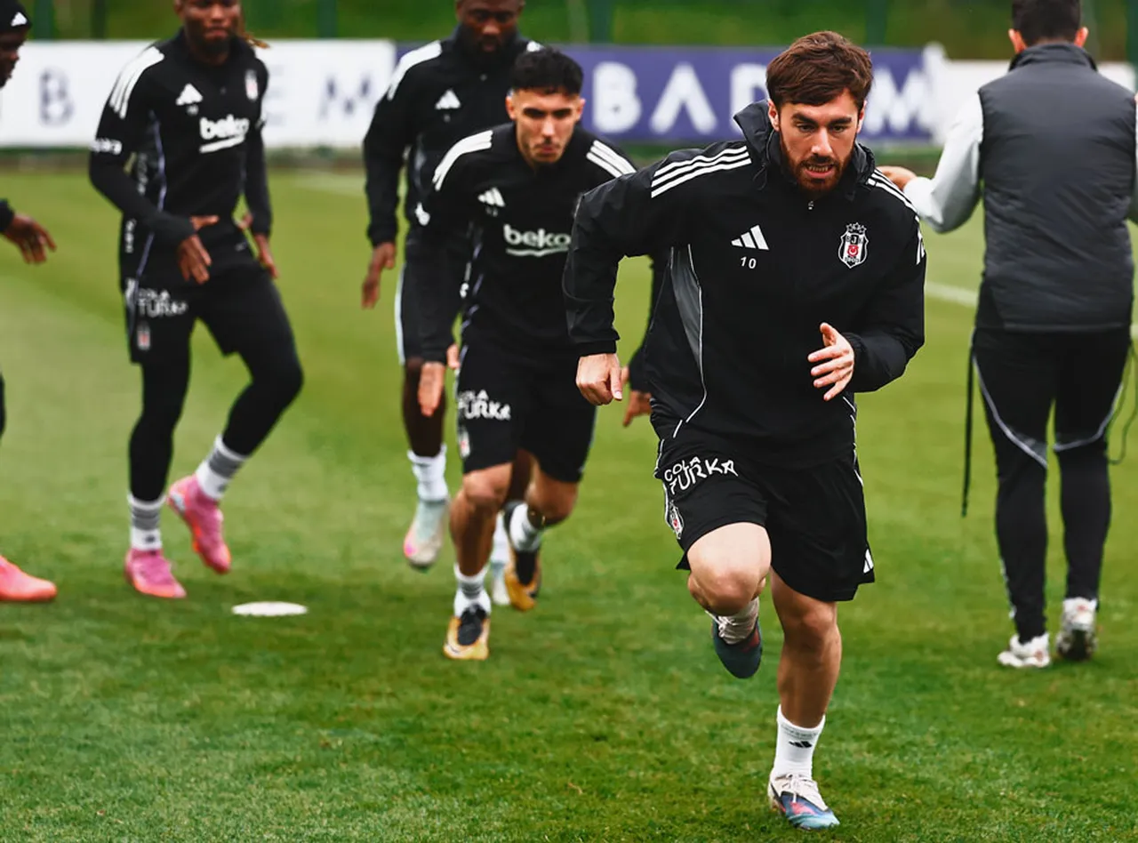 Beşiktaş antrenmanından